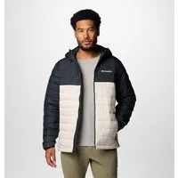 Columbia Steppjacke Powder Lite II Hooded Jacket mit Reißverschluss, in normaler Länge, wärmereflektierendes Material