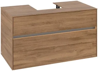 Villeroy & Boch Waschtischunterschrank Collaro C094B0 1000x548x500mm mit Beleuchtung Kansas Oak C094B0RH