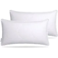 LIVINA HOME Kopfkissen Schlafkissen in Hotelqualität, Microfaserkissen, 80x80, 40x80cm, Füllung: Microfaser, Bezug: Premium Microfaser, Seitenschläfer, Rückenschläfer, Bauchschläfer, 1 oder 2-tlg. erhältlich, Kissen 40x80 cm, 80x80 cm, Reißverschluss
