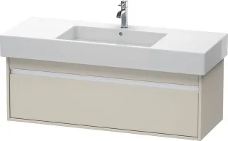 Duravit Ketho Waschtischunterbau wandhängend Taupe Matt 1200x455x410 mm - KT669209191 KT669209191