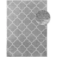 TaraCarpet Teppich Valetta Florentiner 52, rechteckig, Höhe: 19 mm, Skandi designer kurzflor waschbar Wohnzimmer Schlafzimmer 050x080 cm