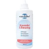 eyelike Kontaktlinsenflüssigkeit Eyelike Kombi-Lösung 360 ml – All-in-One Pflege für Kontaktlinsen