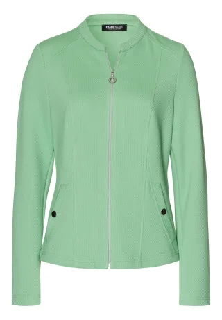 FRANK WALDER - Leichtjacke NOS mit modernen Eingrifftaschen pale green - Gr. - 44