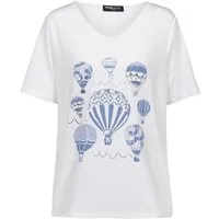 FRANK WALDER T-Shirt mit Frontprint