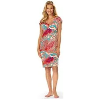 Ascafa Strandkleid Beach (Packung, 1-tlg., 1-teilig) Damen Trägerkleid 100cm Sommerkleid Leolook Strandmode