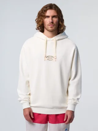 North Sails Kapuzenpullover Hoodie mit Newport-Aufnäher