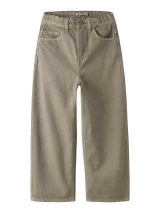 NAME IT - NKMBEN X-SKATER TWI PANT 3990-TW B Chinchilla - Gr. - 140