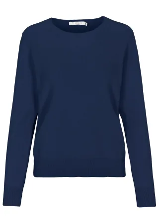 IN LINEA - NOS Rdh.-Pullover 615 navy - Gr. - 40