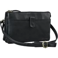 Benthill Umhängetasche Echt Leder Umhängetasche Reisebrieftasche Schultertasche Damen Herren, Schultergurt / Umhängegurt Reißverschlussfach