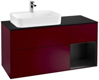 Villeroy & Boch Waschtischunterschrank Finion G40 1200x603x501mm Wandbel. WT li , G402PDHB G402PDHB