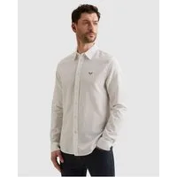 PME LEGEND Langarmhemd mit Logo Stickerei