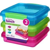 sistema Aufbewahrungsbox Sistema Sandwichbox 3er Set (3 St)