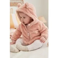 Next Fleecejacke Kuschelige Baby Jacke aus Fleece (1-St)