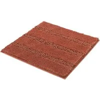 Kleine Wolke Badematte Monrovia, Badvorleger, Badezimmer Teppich, Höhe 23 mm, rutschhemmend beschichtet, fußbodenheizungsgeeignet, Kunstfaser, rechteckig, Badteppich, Uni Farben, gestreift, aus Mikrofaser, waschbar