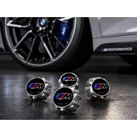 BMW Ventilkappe BMW M Performance Reifenventilkappen Ventilkappen Satz 4 Teilig UPDATE, (1-St)