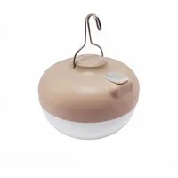 Licht-Erlebnisse Gartenleuchte CHERRY, LED fest integriert, Warmweiß, LED mit Akku Haken Magnet Ø 11 cm 2700K dimmbar Fernbedienung USB IP54