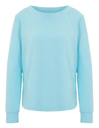 JOY sportswear - ANNINA Sweatshirt blue haze - Gr. - 40