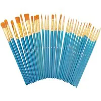 relaxdays Malpinsel 30-teiliges Pinsel Set, (30-teiliges Set, 30 St)
