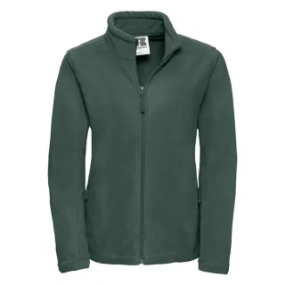 Russell - Fleecejacke Durchgehender Reißverschluss für Damen - Für Außen (Flaschengrün)