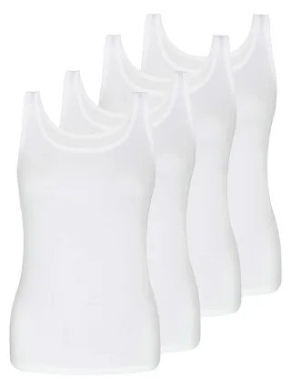 Sassa Achselhemd "4er Sparpack Achselhemd FINE RIB"