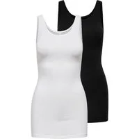 ONLY Shirttop ONLLive Love (2-tlg) Plain/ohne Details