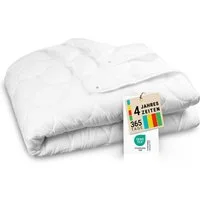 ZOLLNER 4-Jahreszeitenbett, 135 x 200 cm, 100% Polyester, vom Hotelwäschespezialisten