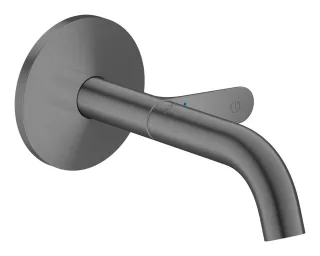 Hansgrohe Waschtischmischer AXOR One Unterputz Wandm. 160mm Select brushed black chrome , 48180340 48180340