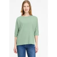 Ragwear Langarmshirt SHIMONA aus Baumwollmischung, mit Jersey-Struktur, Regular Fit, normale Länge