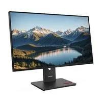 ThinkVision T27Q-40, LED-Monitor 68.6 cm (27 Zoll), schwarz, QHD, IPS, USB-Hub, HDMI, DP, 120Hz Panel
