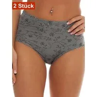 Cocain underwear Taillenslip Damen Slip Microfaser rot weiss schwarz grau sexy Unterhosen Hüftlip (Spar-Pack, 2-St) ideale Bewegungsfreiheit