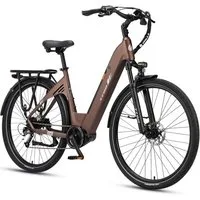 TTGO E-Bike Cityrad 28 Zoll, 75Nm Mittelmotor, Lockout-Federgabel, C7 SE, Pedelec, 9 Gang Shimano, Kettenschaltung, Mittelmotor, 648 Wh, 140km Reichweite, Drehmomentsensor, hydraulische Bremsen