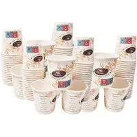 Lauroo Becher Espresso TO GO Becher, Kaffeebecher – TO GO 100 ml, -1000 Stück, 1000-tlg.