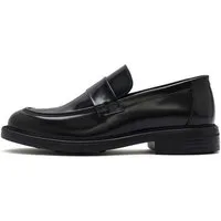 Derimod Lässige Loafer aus Leder Loafer Echtes Leder, Lederfutter, EVA-Sohle, Schlupf-Design