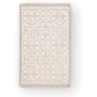 PiP Studio Gästehandtuch Tile de Pip Gästehandtuch khaki 30x50cm (1 Stück), 100% Baumwolle (225545)