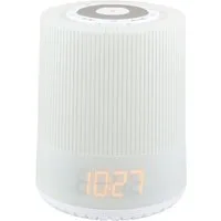 Soundmaster UR230WE Radiowecker Naturklänge LED-Farbwechsel Leseleuchte dimmbar Uhrenradio