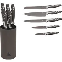 KING Messerblock Soft Touch (6tlg), mit KING protect Beschichtung