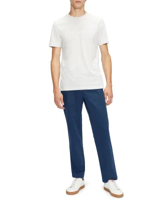 Ted Baker Broni Kurzarm T-Shirt mit Logo, Grau