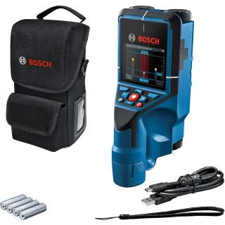 Bosch Ortungsgerät Wallscanner D-tect 200 C mit 4x 1,5 V-LR6-Batterie (AA) - 0601081600
