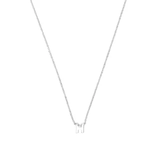 Luxenter Halskette mit Silberfinish – Alphabet