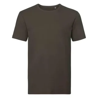 Russell Herren Organik T-Shirt Kurzarm (Olive)