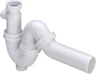 Viega Röhrengeruchverschluss 7981.3 in G1 1/2 x 50mm Kunststoff weiss 107253