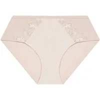 ESOTIQ Taillenslip Taillenslip Bethany im 2er Pack, hohe Leibhöhe, nahtlos, feine Spitze (2er-Pack)