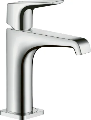Hansgrohe Waschtischmischer 125 Axor Citterio E ohne Zugstange Hebelgriff chrom, 36111000 , 36111000 36111000