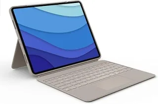 Logitech Combo Touch [für Apple iPad Pro 12.9" 2021] sand