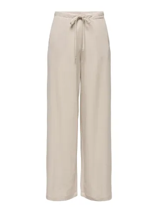 ONLY - ONLSAKURA LOOSE PULL UP PANTS WVN Chateau Gray - Gr. - S