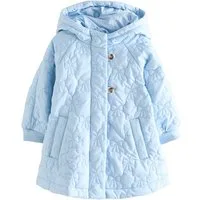 Next Kurzjacke Wasserabweisender Steppmantel mit Schleife (1-St)