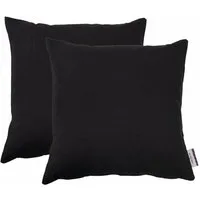TOM TAILOR HOME Dekokissen Dove, unifarben, Kissenhüllen ohne Füllung, 2er Pack