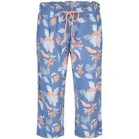 By Louise Pyjamahose Damen Schlafanzughose Capri Länge (1-tlg) Modisches Design