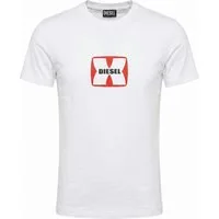 Diesel Rundhalsshirt Slim Fit Logo Shirt - T-DIEGOR-K47