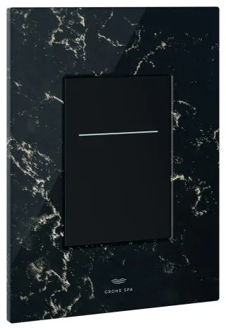 GROHE WC-Betätigung Arina 104644 eckig Silk Motion VanillaNoir Caesarstone, 104644AU00 104644AU00